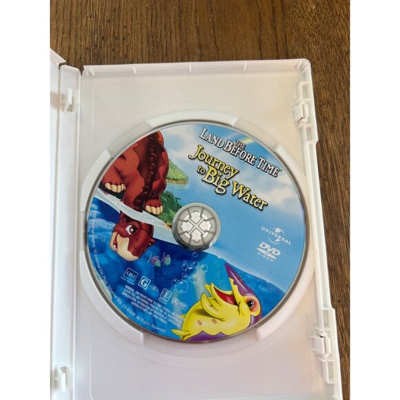 The Land Before Time Journey To Big Water DVD 2002 Animated Movie Pre-Owned - Picture 2 of 4